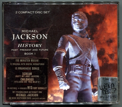 MICHAEL JACKSON-HISTORY-德国巡演限定版