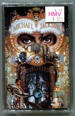 专辑磁带-1991-MICHAEL JACKSON-DANGEROUS-美国版-全新未拆