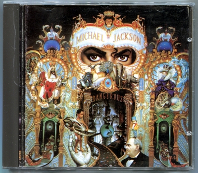 MICHAEL JACKSON-DANGEROUS-14曲专辑CD-中国盗版CD6