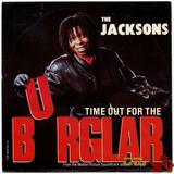 1987-THE JACKSONS-TIME OUT FOR THE BURGLAR-德国版7寸单曲唱片