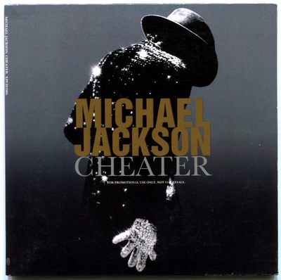 2004-MICHAEL JACKSON-CHEATER-1 TRACK-JAPAN CARDBOARD PROMO CDSINGLE-日本宣传卡版
