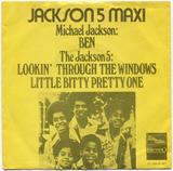 1972-THE JACKSON FIVE-BEN&LOOKIN'THROUGH THE WINDOWS&LITTLE BITTY PRETTY ONE-荷兰版7寸单曲唱片