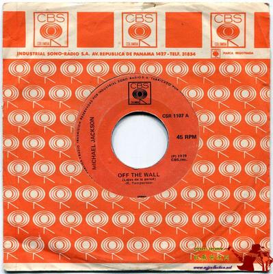 1979-MICHAEL JACKSON-OFF THE WALL-秘鲁版7寸单曲唱片