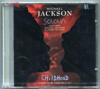 1995-MICHAEL JACKSON-SCREAM/CHILDHOOD-2 TRACKS-USA CDSINGLE-CD1-美国版