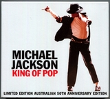 MICHAEL JACKSON-2008-KING OF POP-LIMITED EDITION AUSTRALIAN 50TH ANNIVERSARY EDITION-32曲精选CD-澳大利亚限定版