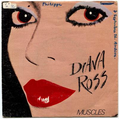1982-MICHAEL JACKSON&DIANA ROSS-MUSCLES-法国版7寸单曲唱片