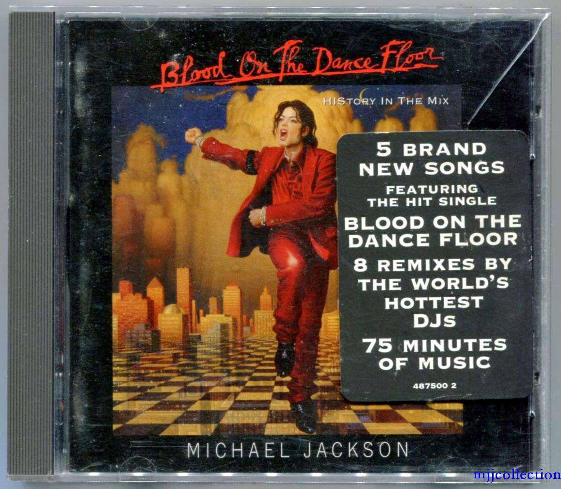 michael jackson-blood on the dance floor-history